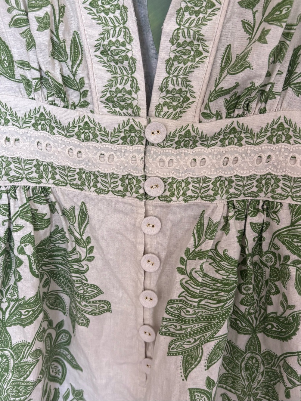 NWT Farm Rio Miranda Romper Small - Picture 5 of 7